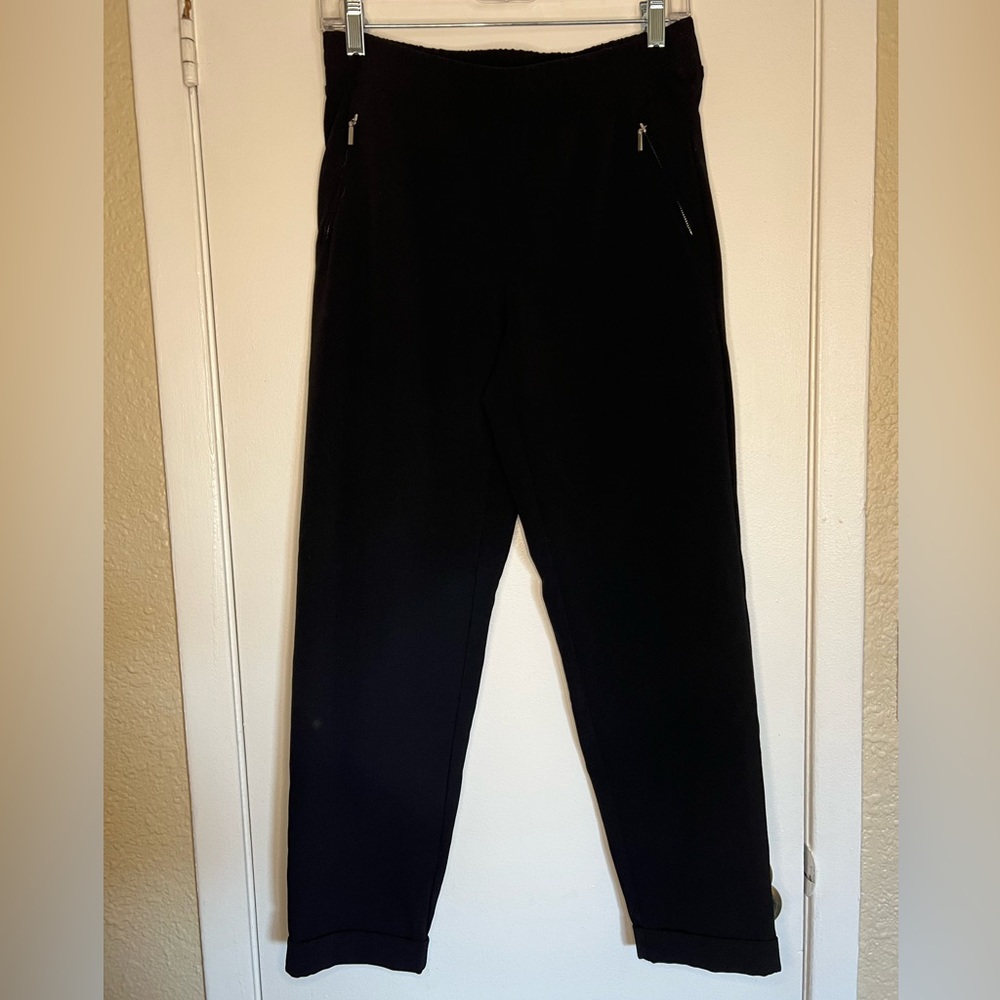 Chicos Elastic Waistband Black Pants size 00